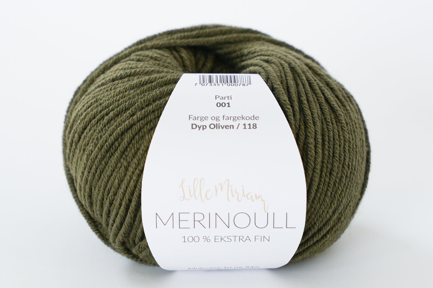 Merinould - Dyp Oliven / Dyb Oliven 118